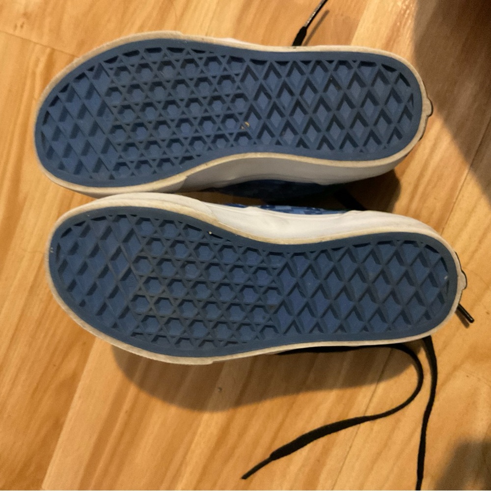 Vans Blue and‎ Green High-Top Sneakers Sporty Design - Picture 4 of 4